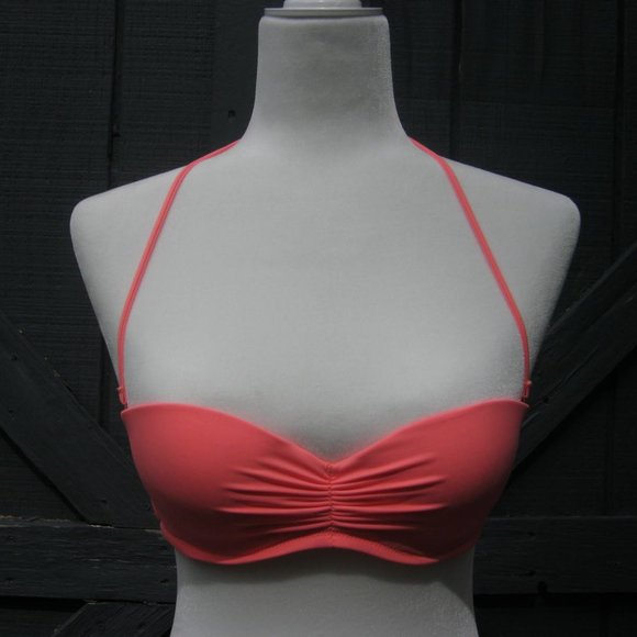 Victoria Secret Swim Suit Bikini Top 32C Padded - Picture 1 of 8